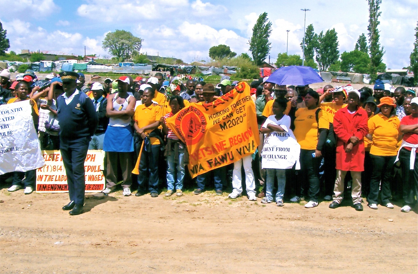 Lesotho workers march for a living wage | IndustriALL