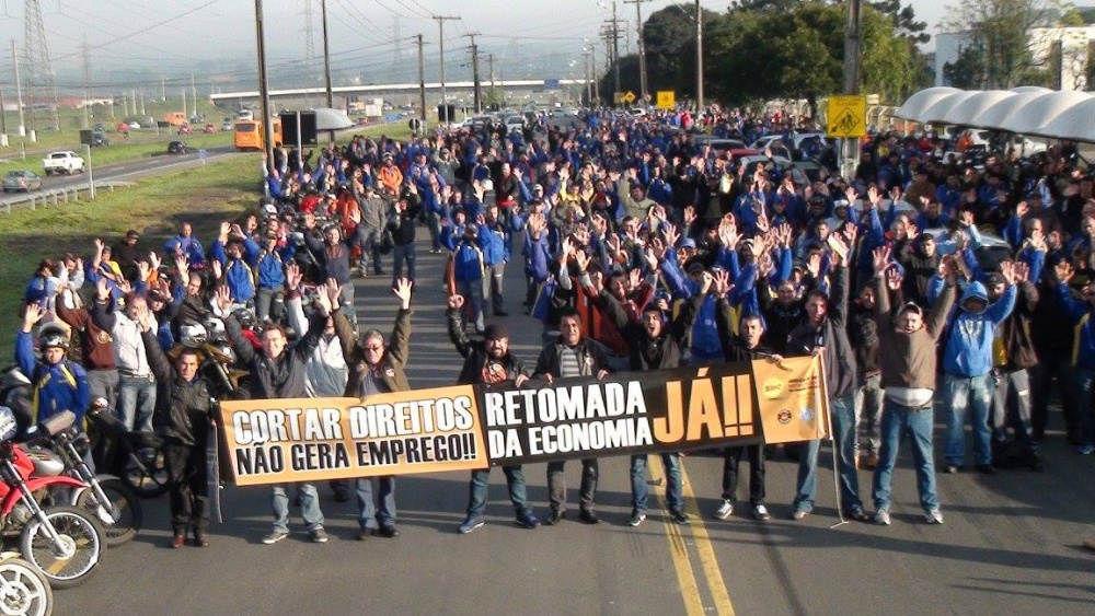 Metalworkers in Brazil launch campaign for jobs and rights IndustriALL