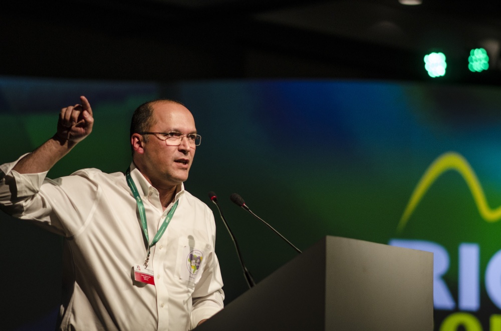 Photo de Valter Sanches secrétaire général d'IndustriALL Global Union