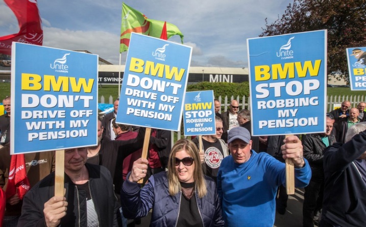 Bmw Workers In The Uk Announce Strike Action Over Pensions