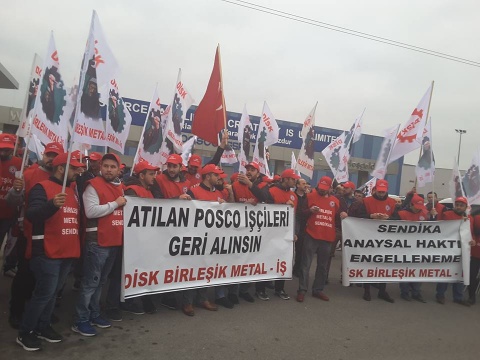 Turkey Workers Fired From Posco Assan Steel Plant For Joining Union Industriall