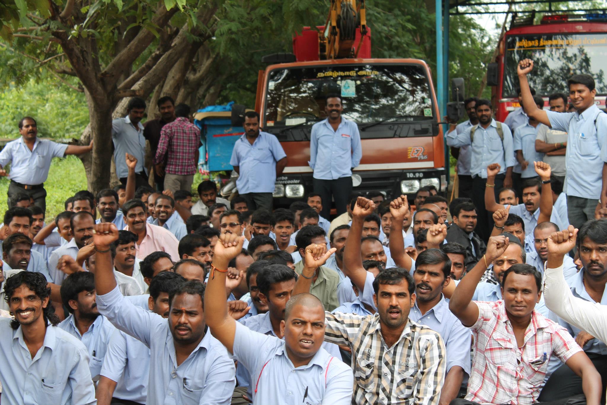 Motor Trade La Union hyundai motor india workers on strike industriall Motor Trade La Union hyundai motor india workers on strike industriall