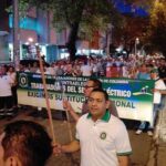 Marcha de SINTRAELECOL para expresar preocupación por el futuro del servicio de energía y por los empleados de Electricaribe