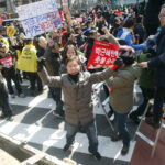 La noticia de la destitución de la presidenta Park fue celebrada con alegría por muchos.