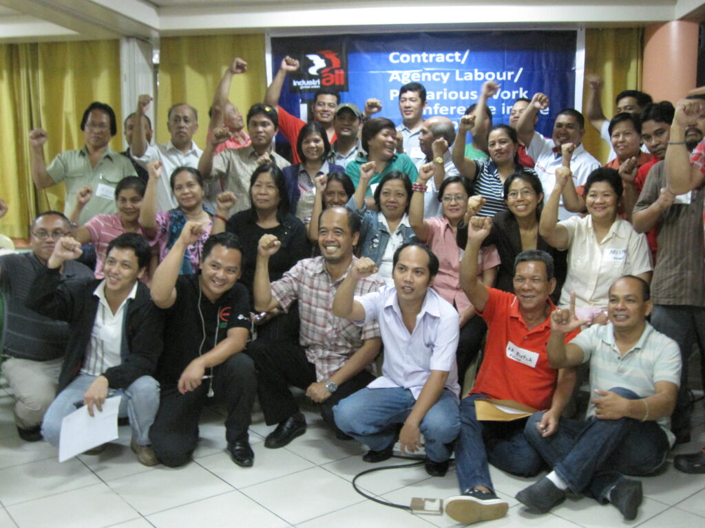 Philippines conference on precarious work, July 2012