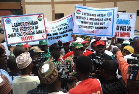 Nigeria: unions stage national protest over labour crisis | IndustriALL
