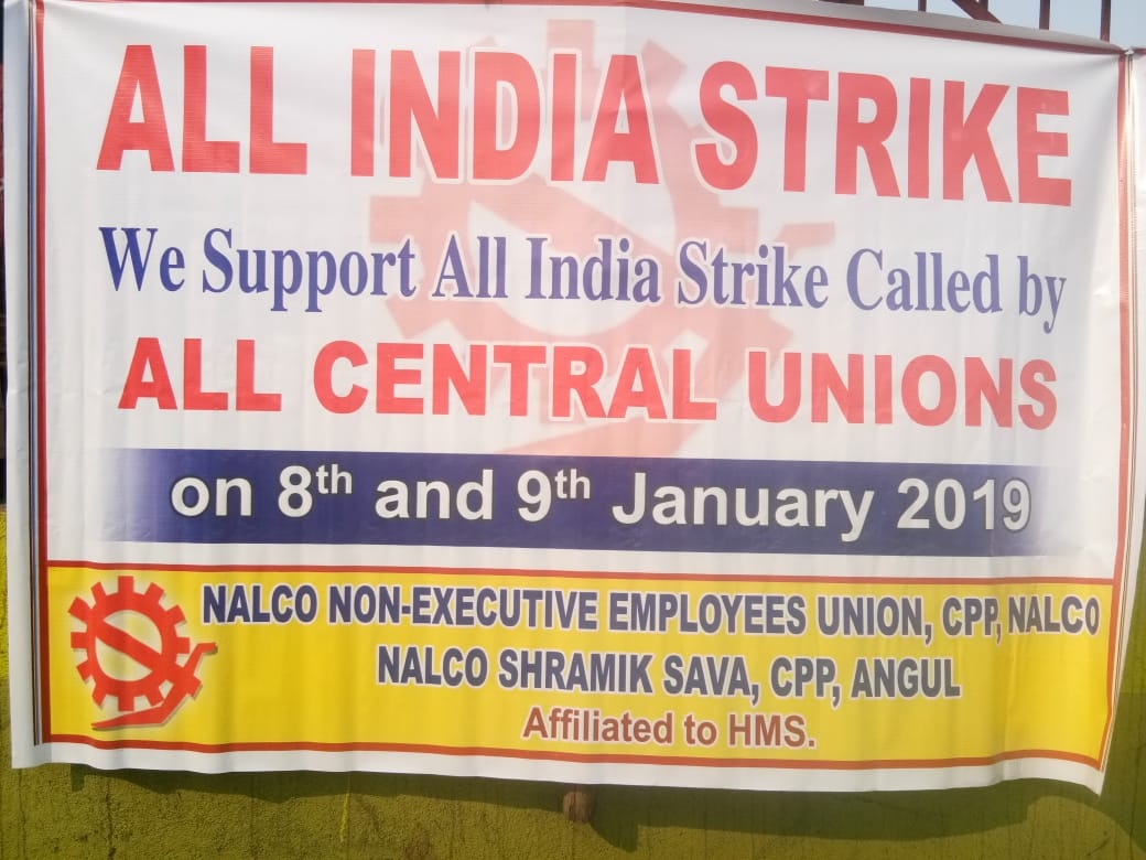 Indian workers hold biggest strike in history