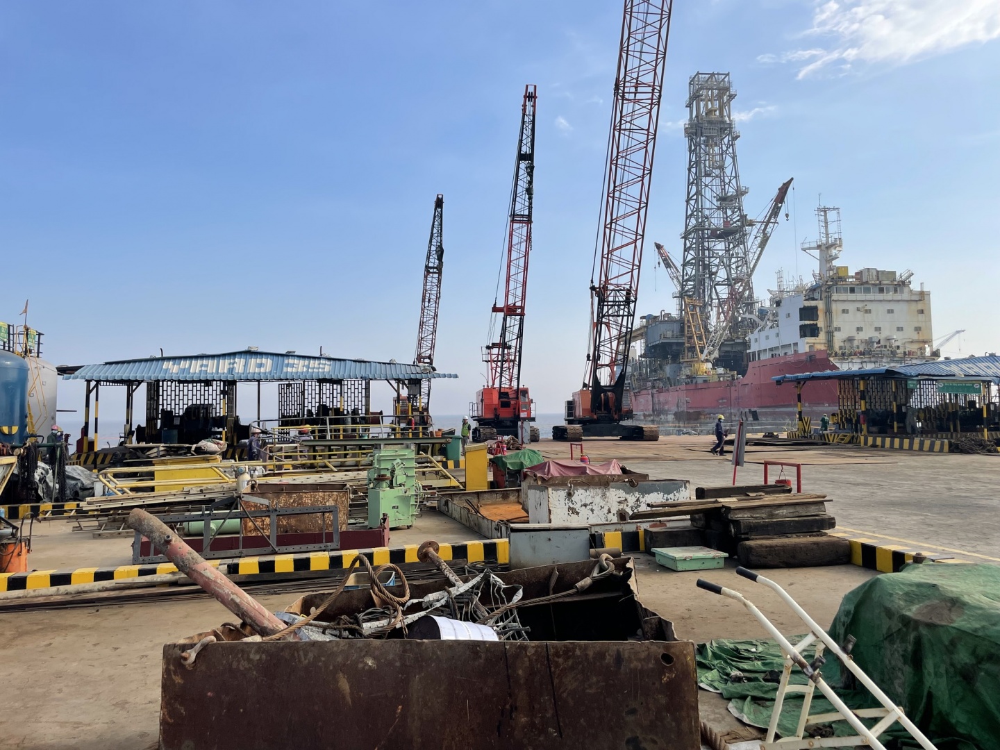 Solidarity visit to Alang shipbreaking yards IndustriALL