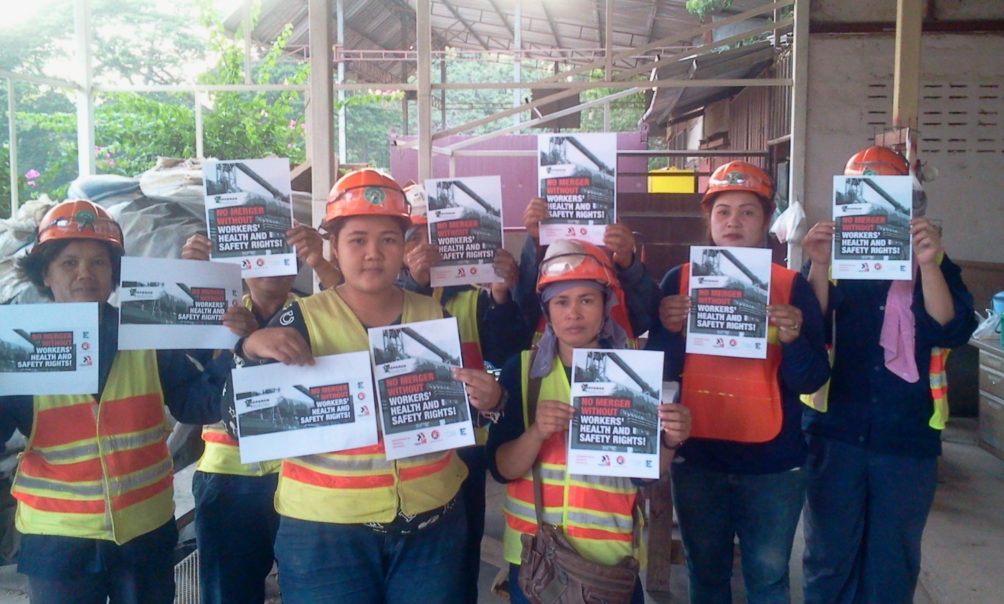 Lafarge and Holcim workers mobilize for health and safety IndustriALL