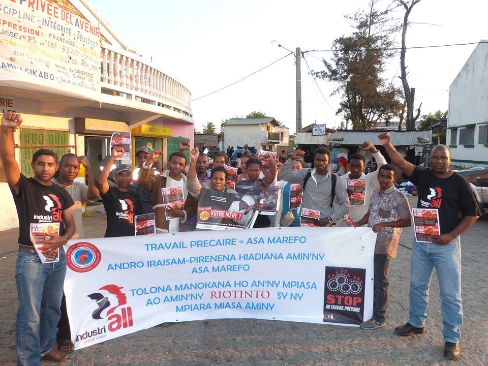 Ce 7 octobre, les salariés de Rio Tinto d’où qu’ils soient revendiquent