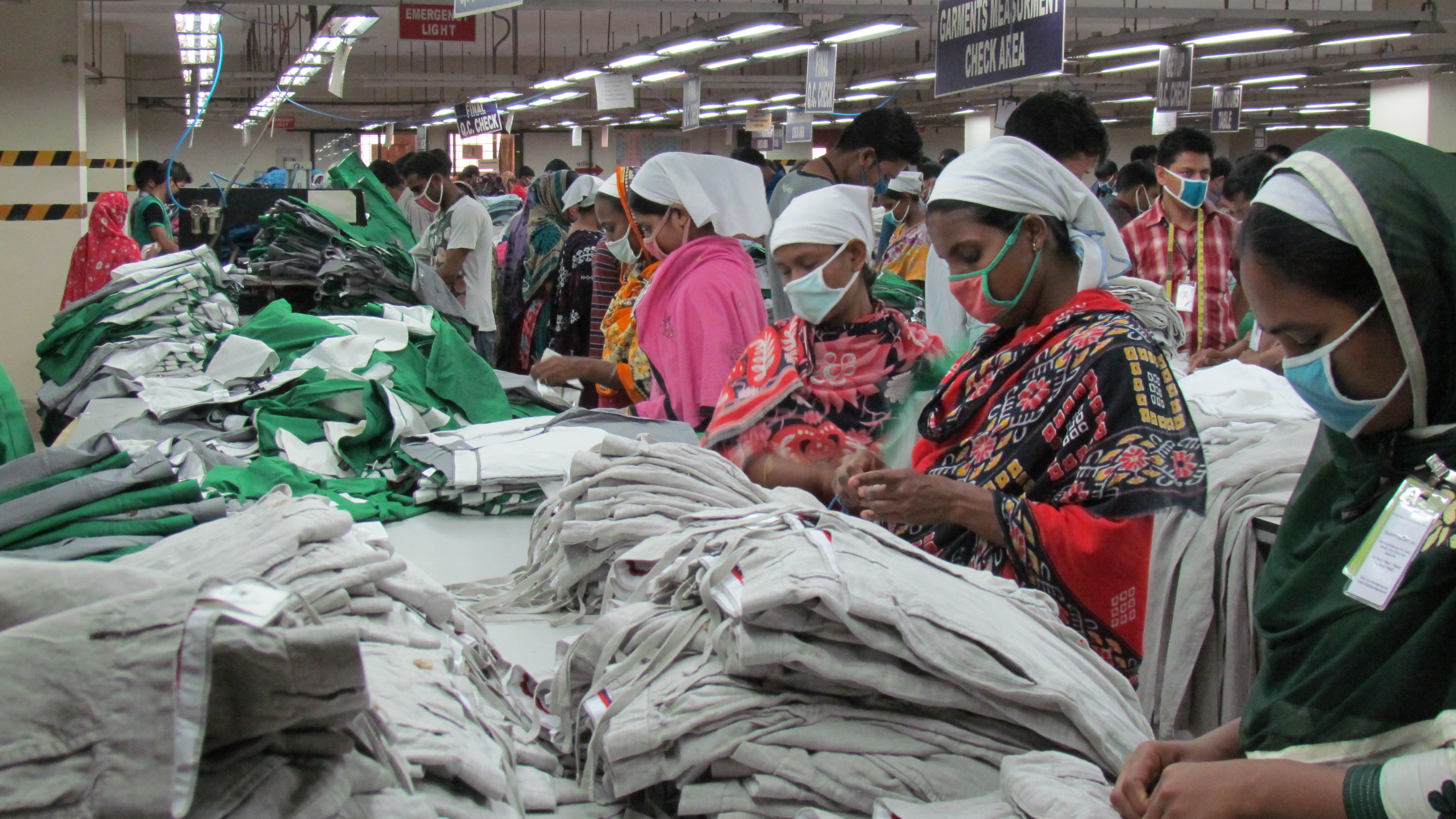 Garment industry discount