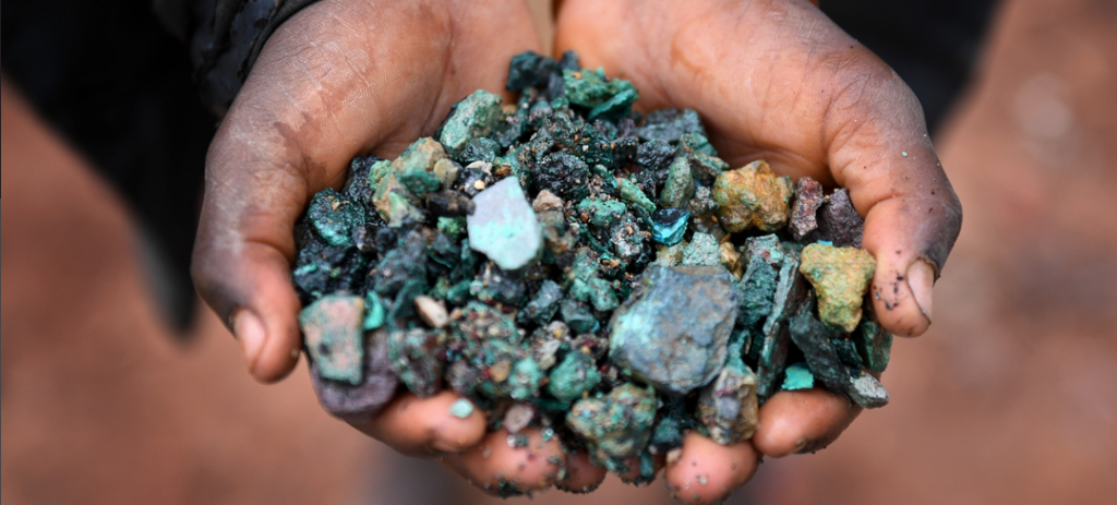 Mined cobalt, DRC. Photo credit: Aftonbladet