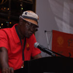 Michael Shabalala speaks at SACTWU national bargaining conference