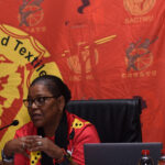 SACTWU Bonita Loubser addresses national bargaining conference