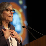 Christiane Benner addresses IndustriALL's 4th Congress, Sydney, 5 November 2025