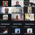 Trade union leaders from Bangladesh, India, Pakistan, Nepal and Sri Lanka joined IndustriALL's online webinar on labour law reforms in South Asia, 4 May 2026