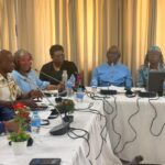 Women participants at AGN-IndustriALL just transition meeting, Accra, Ghana, May 2026