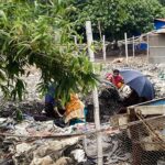 Workers amid debris and scrap at a ship breaking yard in Chattogram, Bangladesh, 20 June 2026