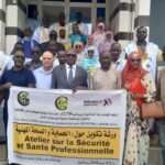 Mauritania health and safety workshop group photo
