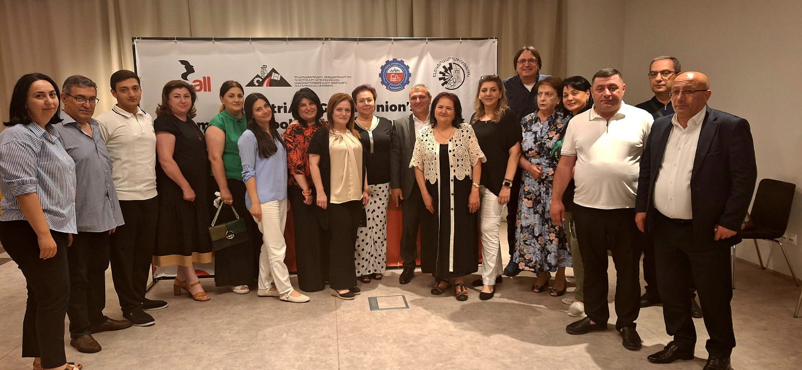 Participants at IndustriALL Global Union's Summer School with Armenian affiliates in Yerevan, 1-2 July 2026.
