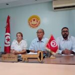 Union leadership addresses the media following the strike, highlighting demands for improved working conditions and payment of withheld bonuses.