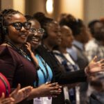 Young trade unionists from across sub-Saharan Africa take part in the IndustriALL Global Union regional youth workshop in Abidjan, Côte d'Ivoire, on 28 September 
