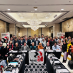 Delegates unite for a group photo at exco. Kuala Lumpur
