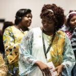 Participant in Women in mining meeting in Abidjan