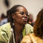 Participant in Women in mining meeting in Abidjan