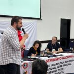 Presentación IndustriALL Brasil en seminario SASK