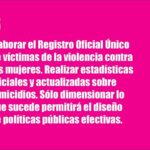 Créditos: Facebook oficial de la campaña #Niunamenos