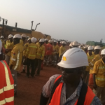 Рабочие на шахте Nord Gold Bissa