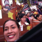 STOP Precarious Work action in Cambodia.