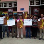 Cambodian Union Federation in front of their office