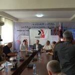 Conferencia de prensa en la sede de GTUC