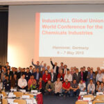 Участники Всемирной конференции IndustriALL по вопросам химической промышленности