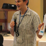 IndustriALL assistant regional secretary at the Latin America and Caribbean office and youth projects coordinator Marino Vani. 