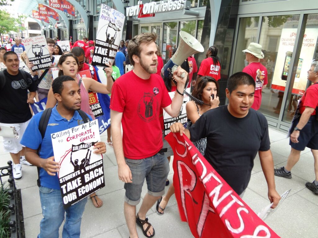 USAS campaigns have changed universities' merchanizing contracts. Photo credit: USAS