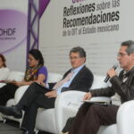 Participants at the round-table meeting in Mexico City.
