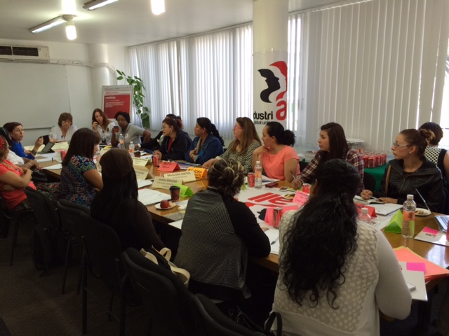 Встреча женщин в Мехико, 7 апреля 2015 г.