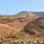 The jade mining area in Myanmar’s Kachin state where the landslide occured.