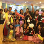 Training women in Myanmar.