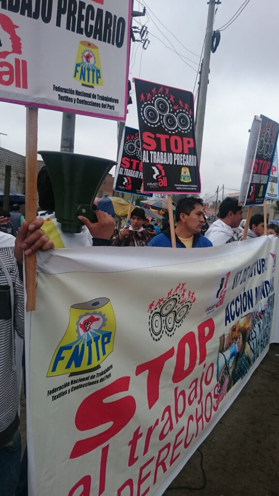 STOP Precarious Work in Peru. 