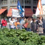 "Stop Precarious Work" rally in Armenia