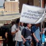 "Stop Precarious Work" rally in Armenia