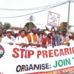 Demonstrations to STOP Precarious Work in Lagos, Nigeria. 
