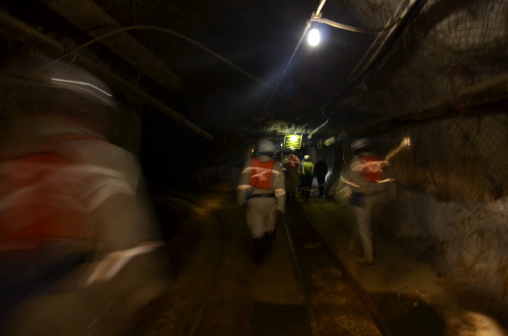 Miners in South Africa