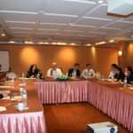 Лидеры семи тайских членских организаций IndustriALL во время встречи в Бангкоке.