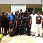 Участники обсуждения тактики противодействия нестандартной занятости в Западной Африке.