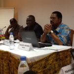 Участники обсуждения тактики противодействия нестандартной занятости в Западной Африке.